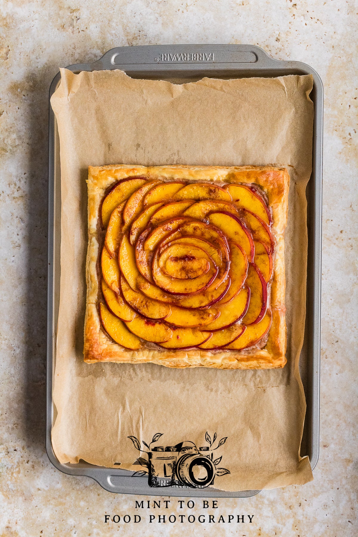 Peach Ricotta Tart (Exclusive)