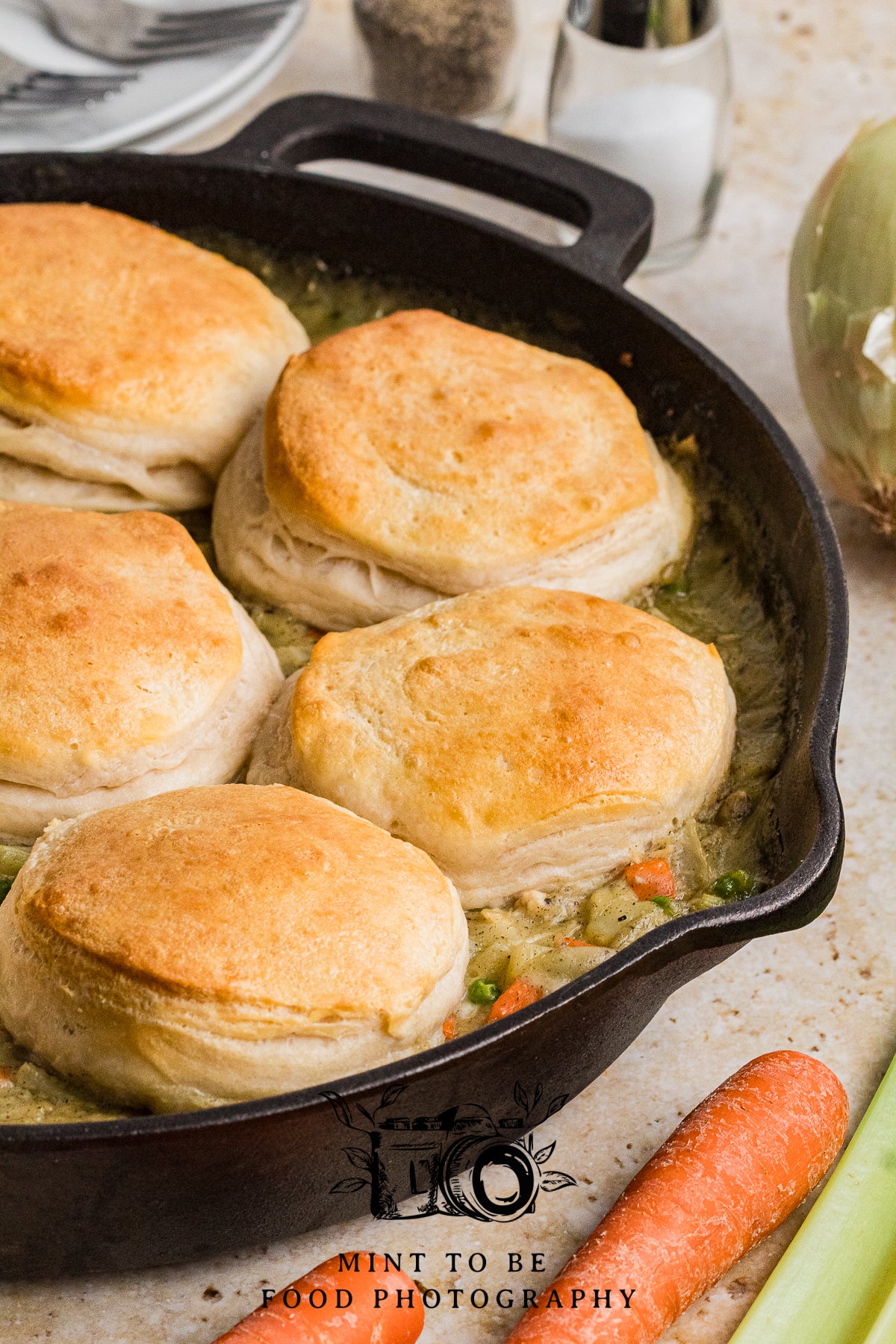 Chicken Pot Pie with Biscuit Topping (Exclusive)