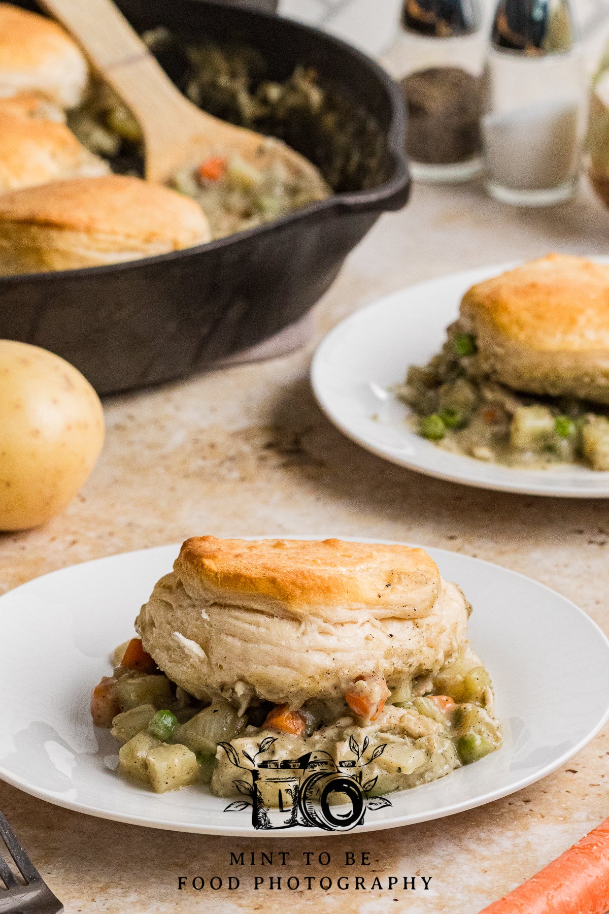 Chicken Pot Pie with Biscuit Topping (Exclusive)