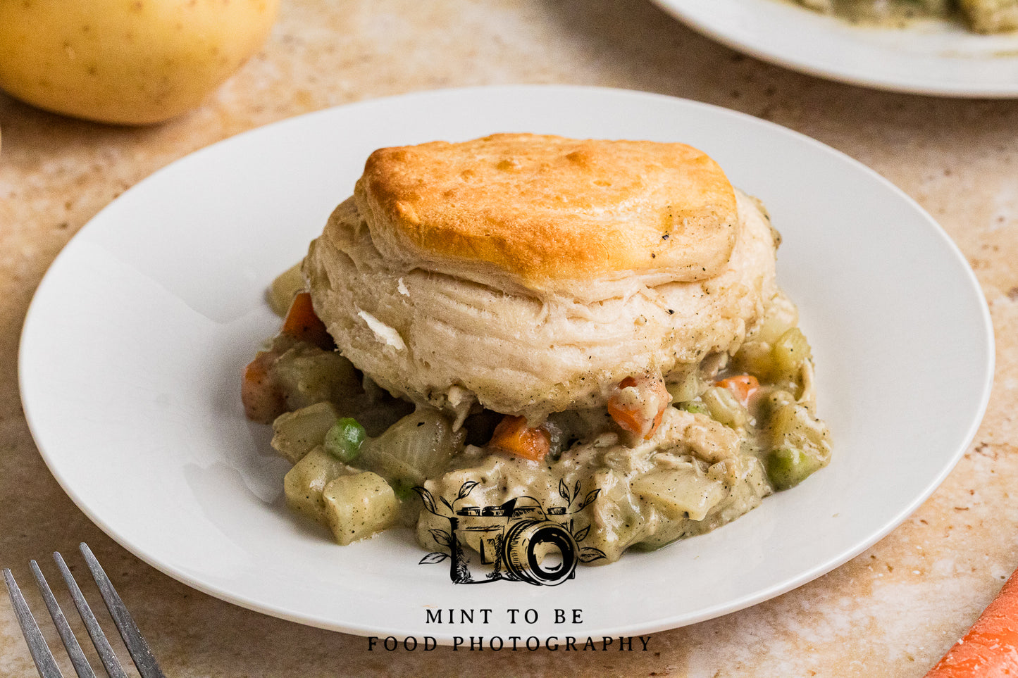 Chicken Pot Pie with Biscuit Topping (Exclusive)