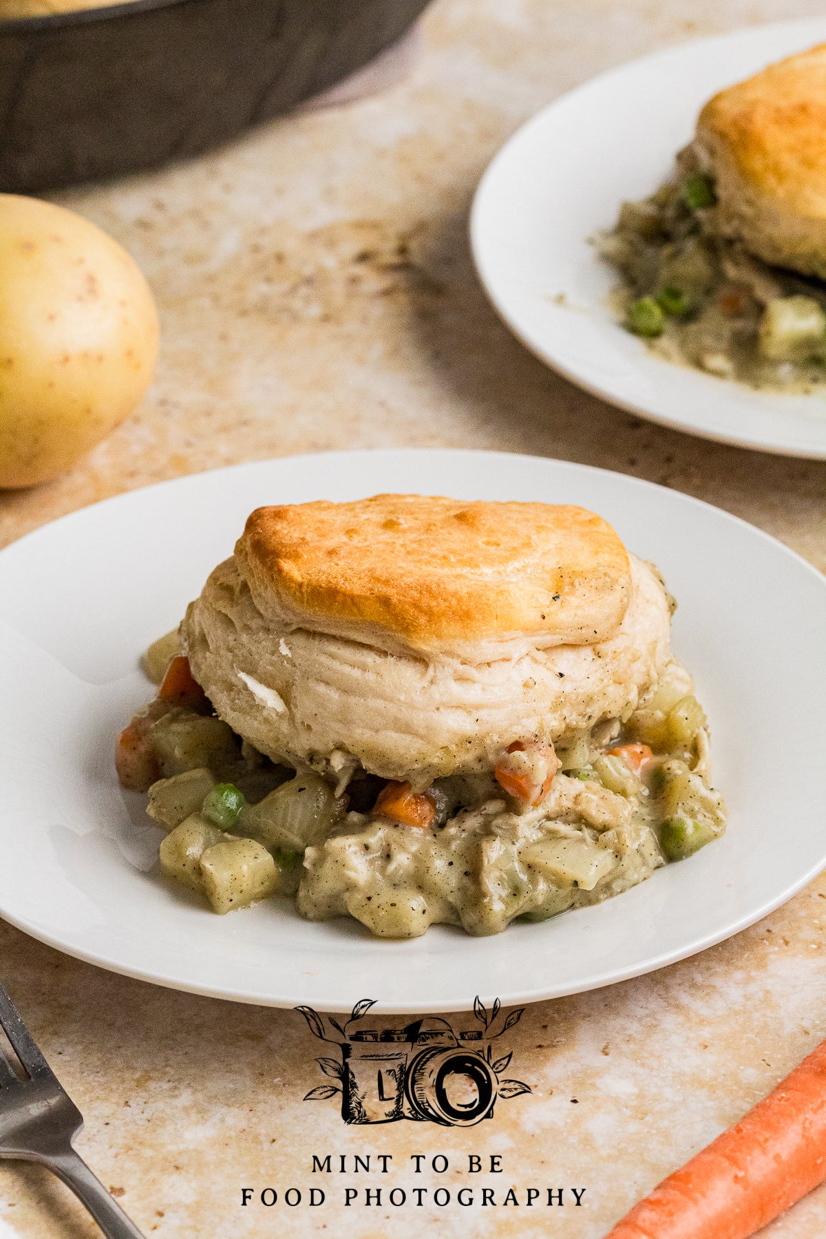 Chicken Pot Pie with Biscuit Topping (Exclusive)