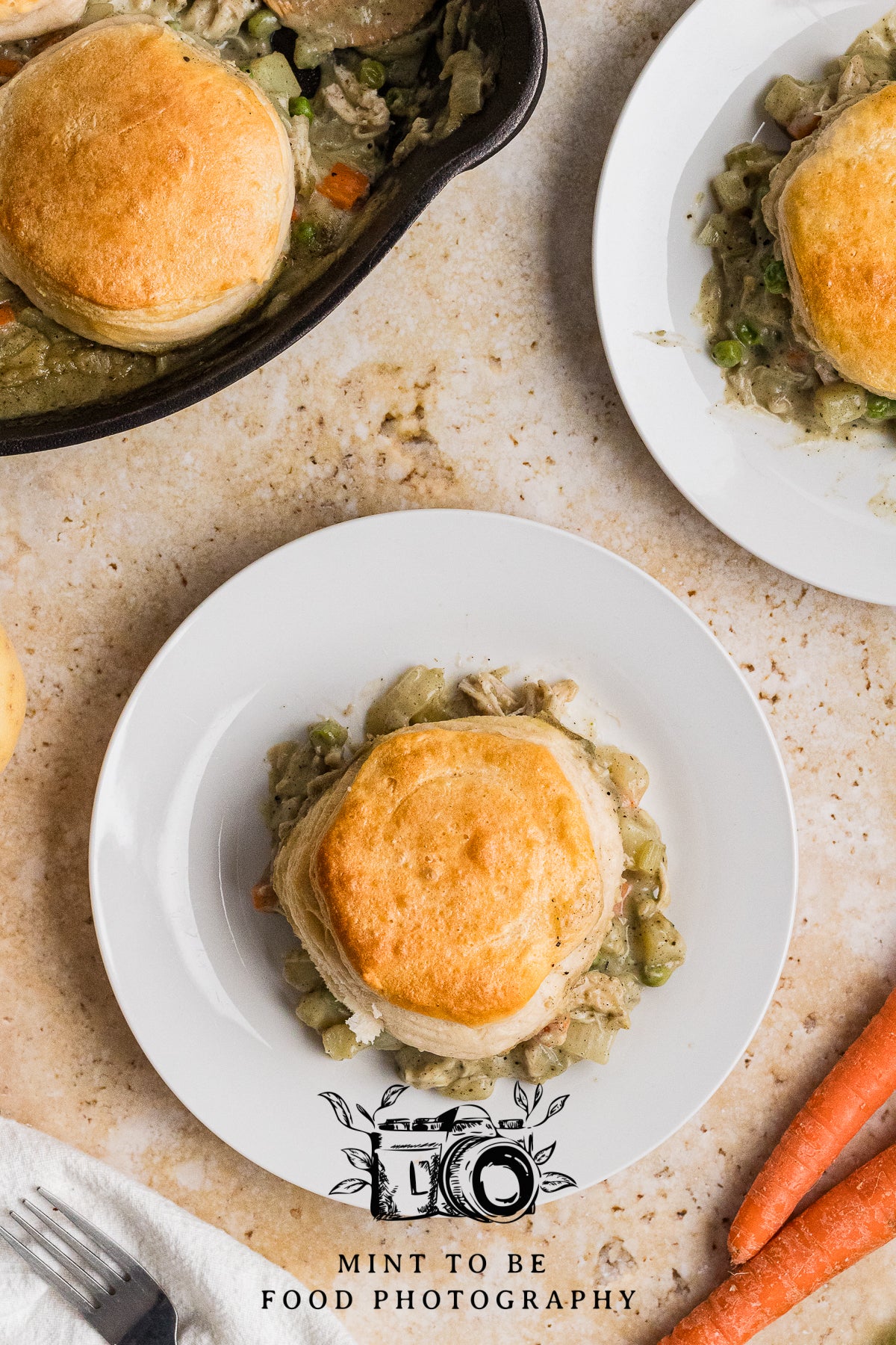Chicken Pot Pie with Biscuit Topping (Exclusive)