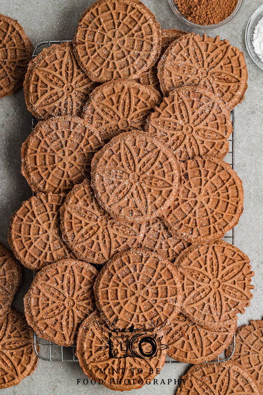 Chocolate Pizzelles (Exclusive)
