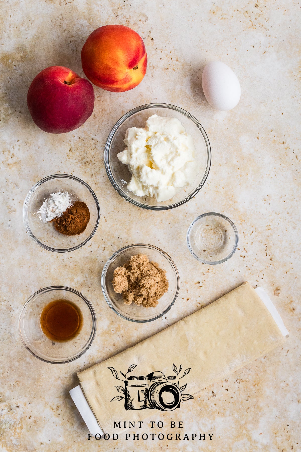 Peach Ricotta Tart (Exclusive)