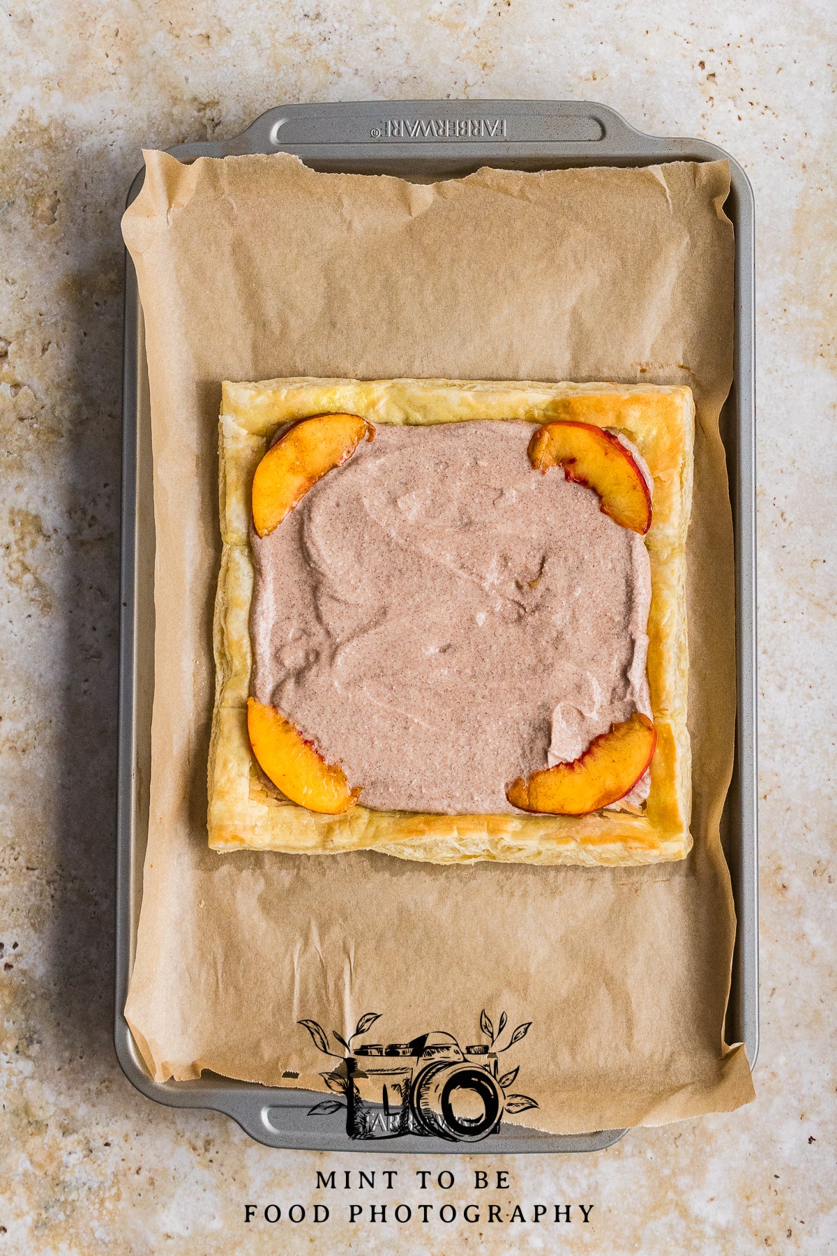 Peach Ricotta Tart (Exclusive)