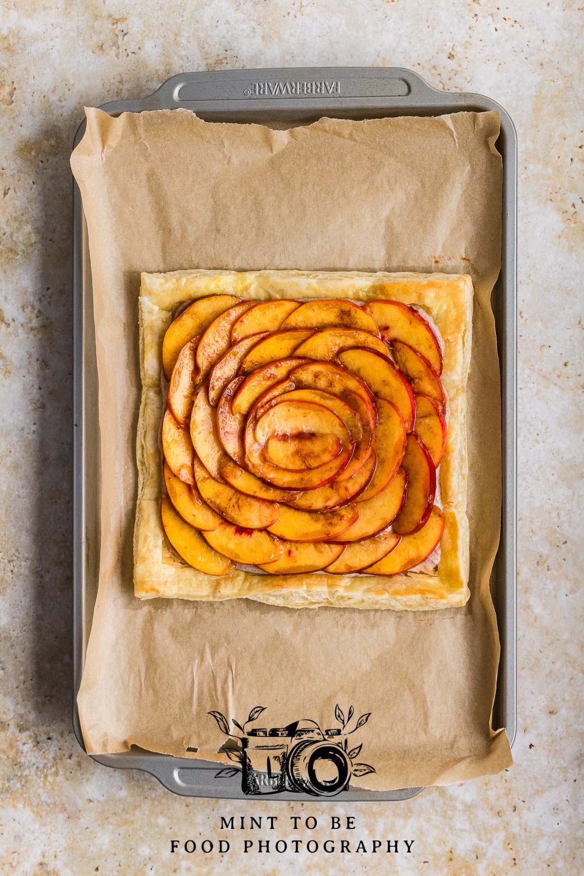Peach Ricotta Tart (Exclusive)