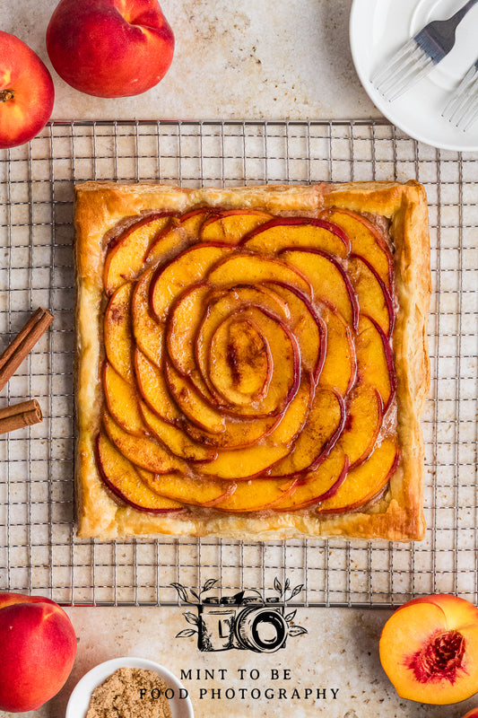 Peach Ricotta Tart (Exclusive)