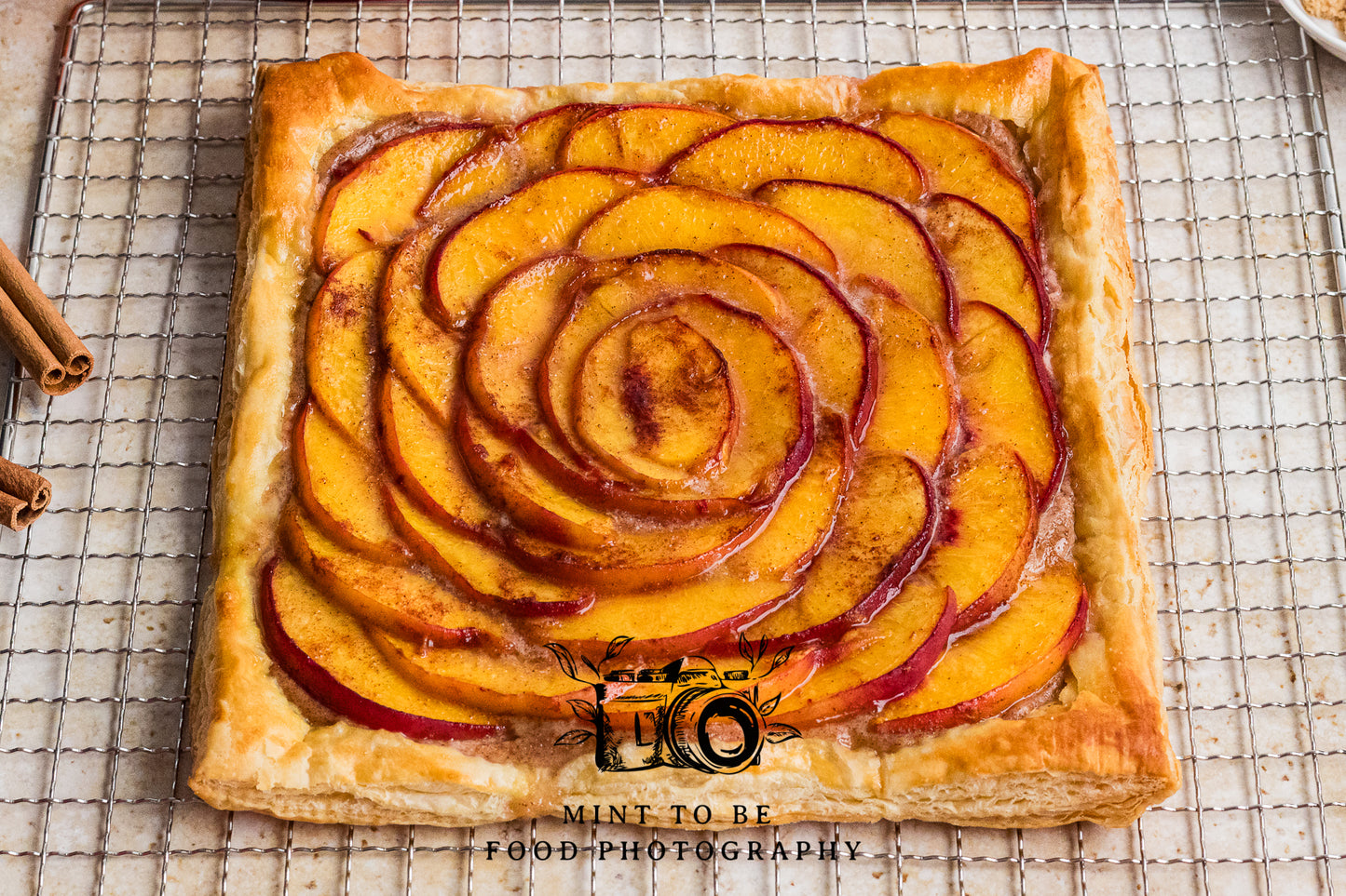 Peach Ricotta Tart (Exclusive)