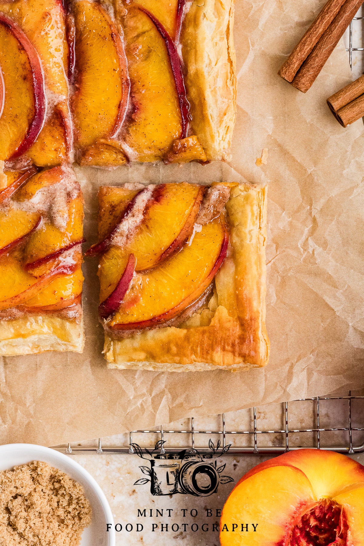 Peach Ricotta Tart (Exclusive)