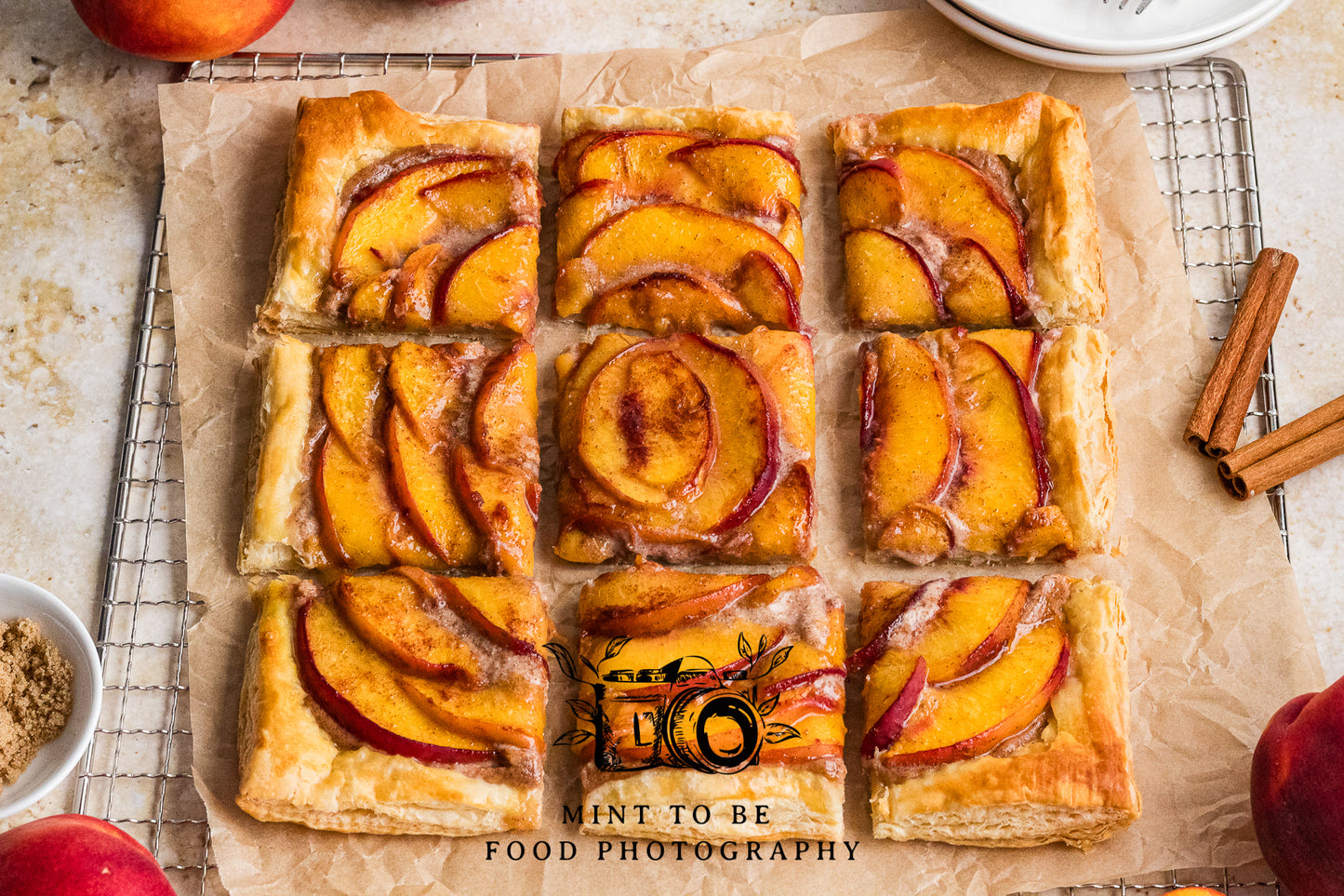 Peach Ricotta Tart (Exclusive)