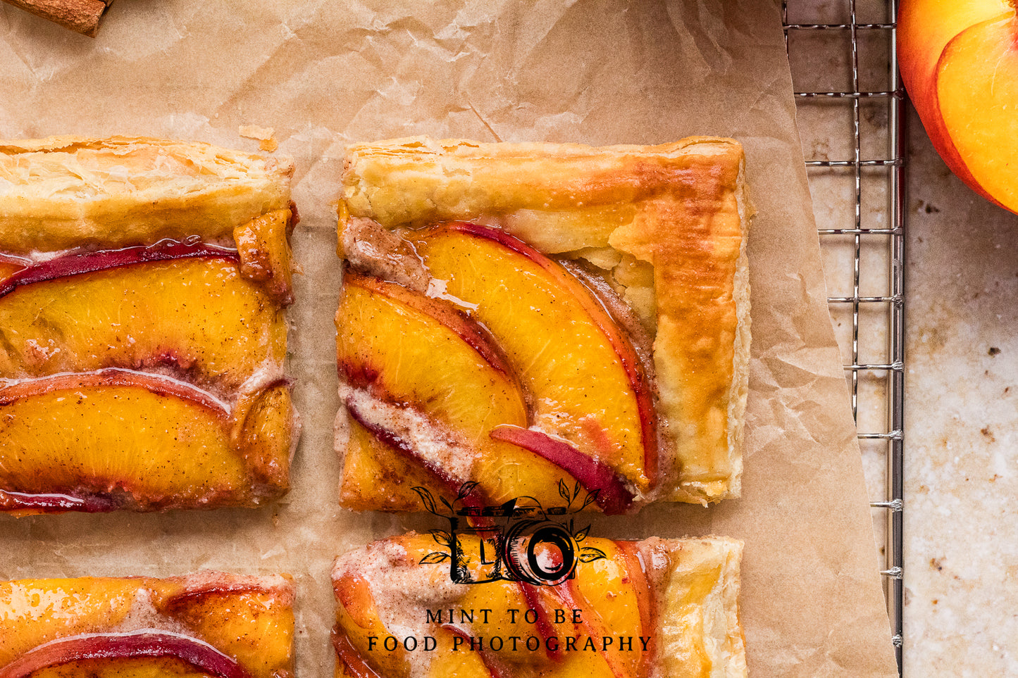 Peach Ricotta Tart (Exclusive)