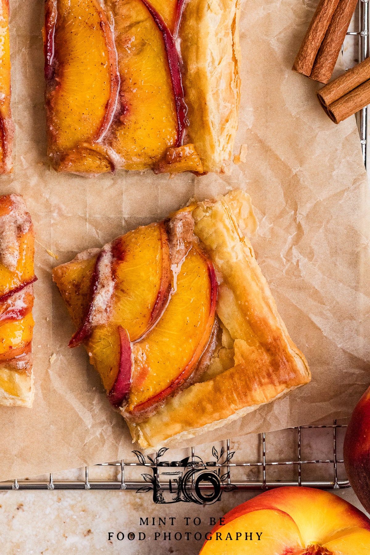 Peach Ricotta Tart (Exclusive)