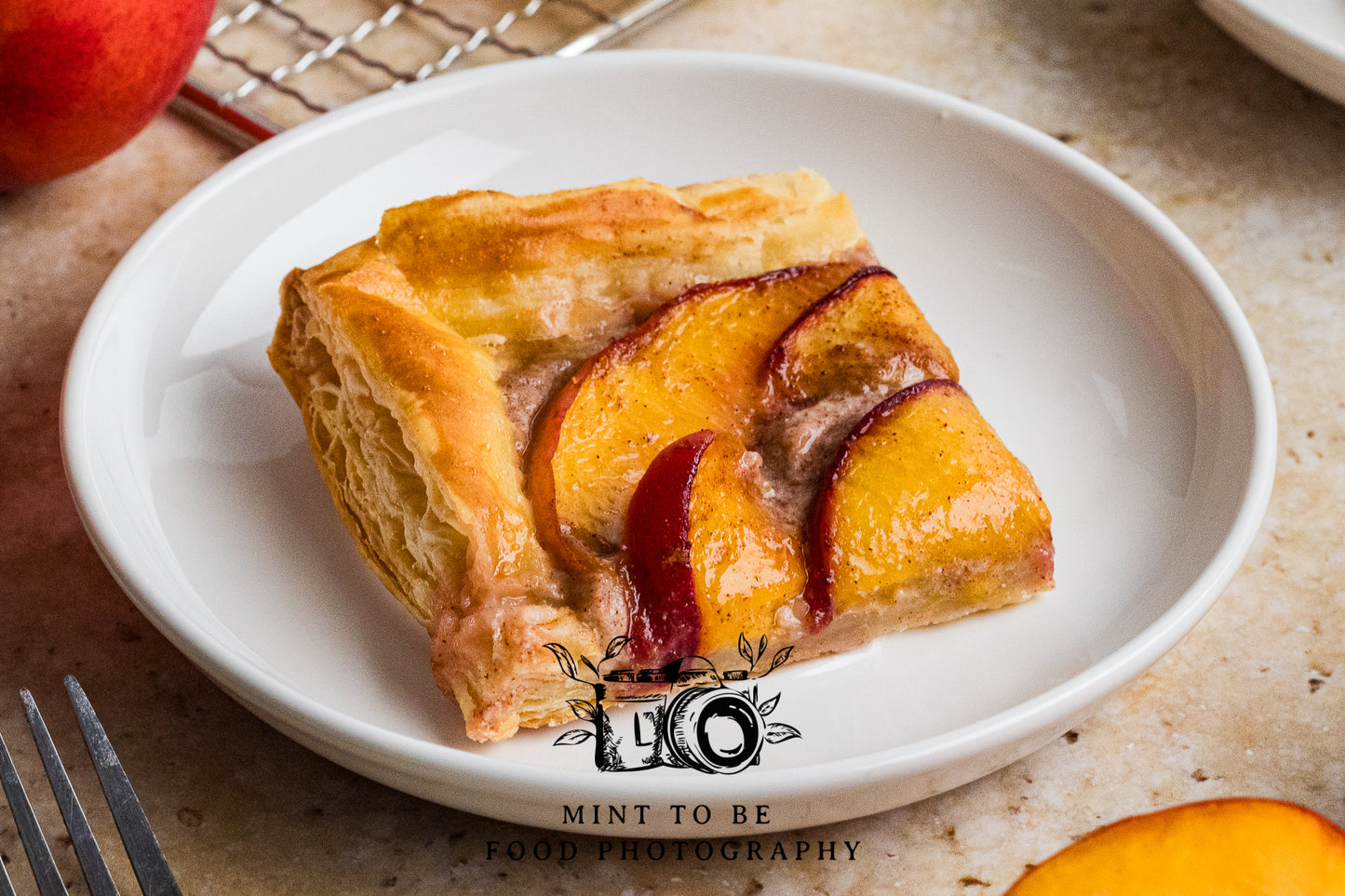 Peach Ricotta Tart (Exclusive)