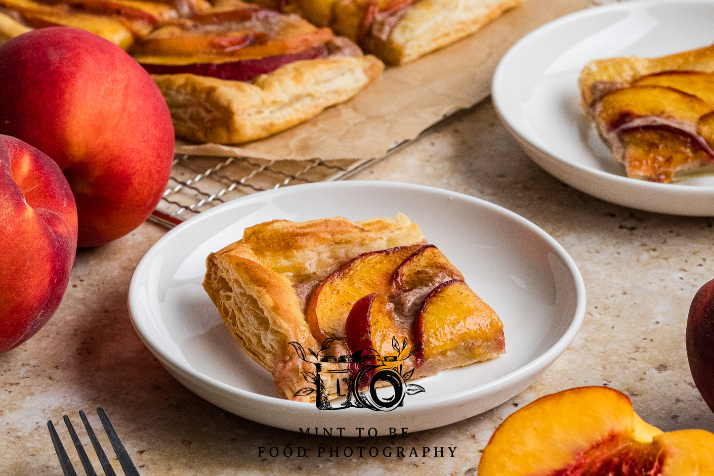 Peach Ricotta Tart (Exclusive)