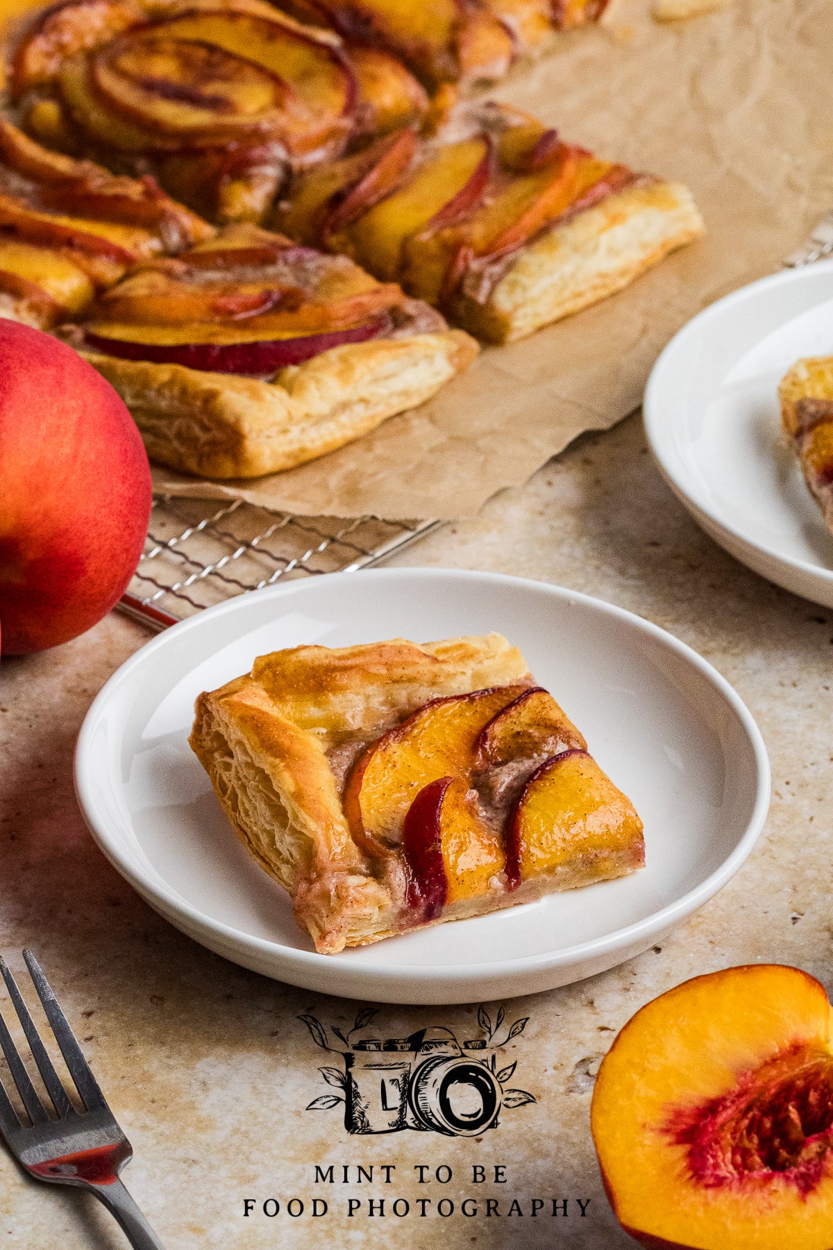 Peach Ricotta Tart (Exclusive)